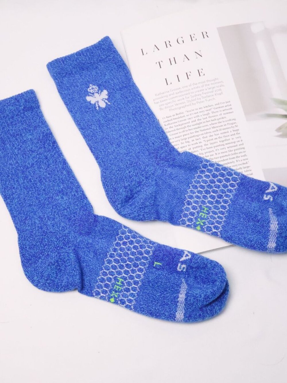 Bombas Calf Socks Cozy Comfort Durable Quality Size L